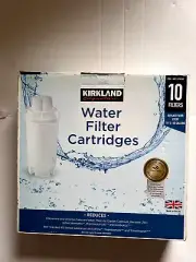 Kirkland Signature Water Filter Cartridges for Brita Pitchers, 10 Refills