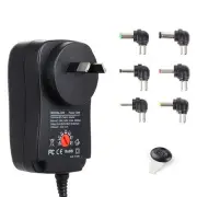Adapter 3-12V Adjustable Voltage Adapter USB2.1A 30W Multi-Use Switching 9030