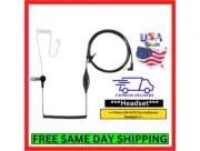 Cobra GA-SV01 Surveillance Headset Earbuds Wired With Microphone, PTT, Ear Hooks