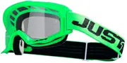 Just1 Vitro Motocross Goggles, green for Men One Size