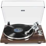 Turntables Belt-Drive Record Player with Wireless Output Connection Vinyl Pl...