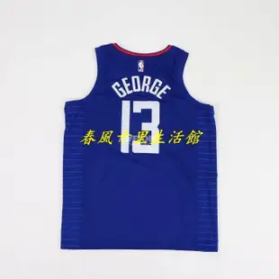 NIKE NBA DRY PAUL GEORGE 洛杉磯 快艇隊 球衣 CW3668-403爆款