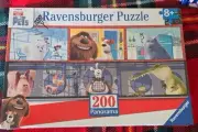 Ravensburger Panorama Puzzle Secret Life of Pets the Movie 200 Pieces Sealed