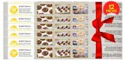 Bulk Lot of 12 Wilton Parchment Paper Mega Rolls, Non-Stick, 53 Sq Ft Each