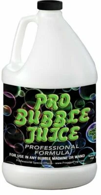 Froggys Fog Pro Bubble Juice 1 Gallon for short distance applications