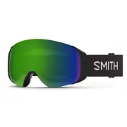 Smith 4D Mag S Snow Goggles, Black Frame, ChromaPop Sun Green Mirror Lens