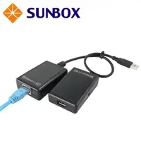 在飛比找蝦皮購物優惠-60米 USB2.0 Cat.5 延伸器 - SUNBOX