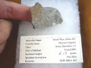 (x50-1) 6 g Africa meteorite rock mineral 2000 #869 North West African specimen