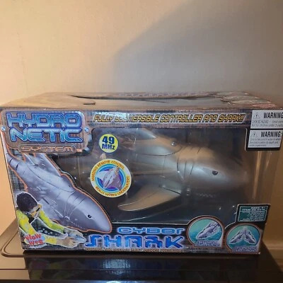 Wow Wee Cyber Shark Remote Control Shark Silver