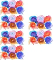 [OATIPHO] 36pcs Juggling Scarves for Boy Girl Lightweight Chiffon Play Scarves for Dance Performance and Creative Movement Activities