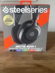 NEW STEEL SERIES ARCTIS NOVA 1 BEST GAMING HEADSET HS-00027 PS,XBOX,SWITCH,PC