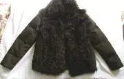 ALBERTA FERRETTI Philosophy Goat Fur/Padded jacket/coat/puffer IT 40,US 2-4,UK 8