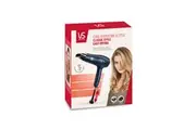 VS Sassoon Cord-Keeper Dry & Style Compact Hair Blow Dryer Styling Tool Blue