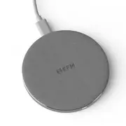 EFM 15W Qi Wireless Charging Pad/Mat For Apple/Android Smartphone/Earbuds Silver