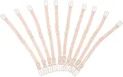 [OATIPHO] Pcs Non-slip Strap Clips Conceal Elastic Shoulder Straps Holders for Women's Bras Comfortable Extenders Adjustable Buckle