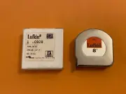 NOS - LUFKIN No. C928 MEZURALL 1/2” X 8 FT. CHROME CLAD TAPE RULE W/BOX - U.S.A.
