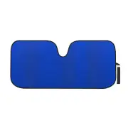 Car Sun Shade Standard Reversible Folding Windshield Cover, Reflective Blue Foil (for: BMW)