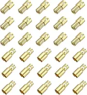 uxcell 15 Pairs Banana Plugs Connector 6mm Male Female Banana Plug for Speaker Wire RC Battery ESC Motor