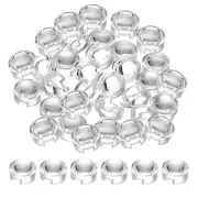 12.6mm LED Convex Lens, 50 Pack 60 Degree Beam PMMA Angle Acrylic LED