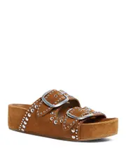 Loeffler Randall Women's Jack Studded Flat Sandals