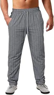[YK8fass] Striped lace-up Slacks ka-1975