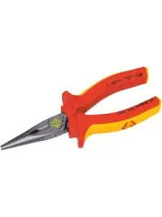 CK Tools Tools RedLine VDE Insulated Snipe Nose Pliers, 7-1/4-Inch OAL (T431013)