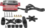 Surpass Hobby S1600BL 16KG Racing RC Brushless Digital Servo High Torque Metal Gear Short Size High Speed for 1/10 1/12 Remote Control Off Road Vehicles Aluminum Alloy Black Red