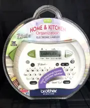 Brother Label Maker P-Touch Electronic Labeler Home Office Kitchen Handheld NEW