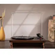 Bluetooth Vinyl Record Player with Speakers Solid Wood LP Record Player f/Room