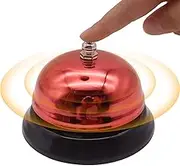 Wireless Call Doorbell - Portable Metal Alert Device | Push Button for Restaurants, Kitchens, Hotels, Offices And Dining Rooms
