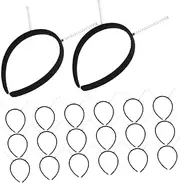 [MOTHNUR] 20pcs DIY Spring Antenna Headband Fun Alien Theme Hair Accessories for Halloween Parties Weddings Comfortable Hair Friendly Design for Creative
