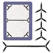 Upgraded 4 Piece Sheet Holder Straps Set for Secure and Tidy Bedding
