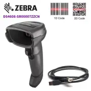 Zebra DS4608-SR00007ZZCN Area-imaging 2D Handheld Barcode Scanner With USB Cable