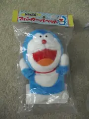 RARE Vintage 1992 Epoch Doraemon Anime Plush Hand Puppet 8" Tall NIP