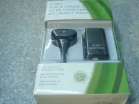 在飛比找Yahoo!奇摩拍賣優惠-XBOX360充電電池(高容量4800mAh)+同步充電線/