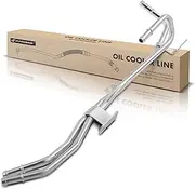 A-Premium Inlet and Outlet Automatic Transmission Oil Cooler Line Hose Assembly Compatible with Lexus RX300 1999-2003 V6 3.0L Replace# 3290748010