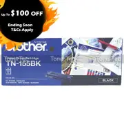 Brother Genuine TN155BK BLACK High Yield Toner HL-4040CN DCP-9040CN MFC-9840CDW