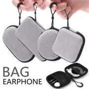 Small Earphone Storage Bags Hard Shell Data Cable Organizer Bag Portable Case