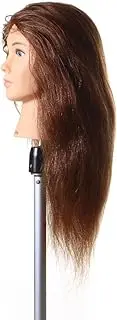 Libby Brown 100% Real Indian Remy Hair Mannequin TAFE #8 20” 50 cm