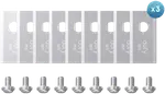 eufy E15 Replacement Mower Blades 27 Pack