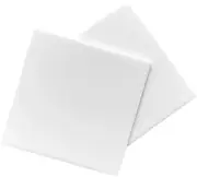 6x6 White Glossy Finish Ceramic Subway Tile Shower Walls Made in USA (1 piece)