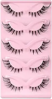 Handmade Strips Extension Clear￥Band￥ Cat Eye Eye Lash Soft Wispy Fox Eye Eyelash Extension For Women Girls Natural False Eyelash Eyelashes Extensions