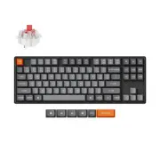 Keychron K8 Max QMK RGB-Backlit Wireless Mechanical Keyboard (Red Switch)