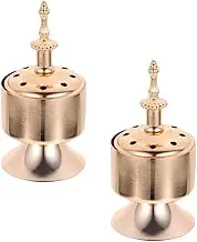 HOOTNEE Pcs Iron Home Censer Ornament Aroma Burner Meditation Incense Holder for Living Room Decor