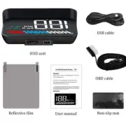 Car Head-up Display Smart Digital Gauge Speedometer Water Temp RPM Alarm OBD GPS (for: Smart)