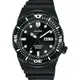 ALBA 雅柏 東京潛水風格機械錶-黑膠帶/42.4mm AL4377X1/Y676-X060C
