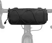 Handle Bar Bag - Front Frame Tube Storage Bag,Shoulder Bag Phone Holder, Storage Organizer Cycling Accessories Portable for Scooter, Camping, Travel