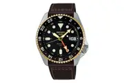 Seiko 5 Sports SKX Series GMT SSK036K1 SSK036 Automatic Black Dial Men's Watch