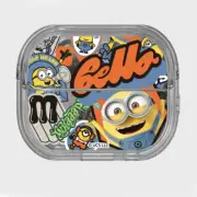 Samsung Galaxy Buds3/Buds3 Pro Illumination Minions Bello Clear Cover Case/Korea