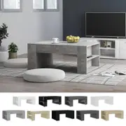 Coffee Table Chipboard living Room Office Beside End Side Multi Colours vidaXL